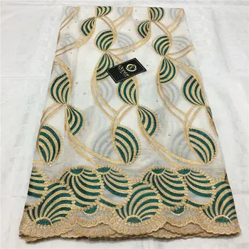 

New Premium Dubai Cotton Swiss lace fabric in Switzerland 2020 embroidery African lace fabrics 100% cotton Dry lace L18-7
