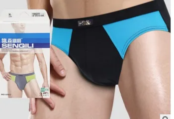 

wholesale low price wholesale 10 pcs/lots Bamboo fiber men's breathable comfrotbale brief underwear 12.5tt