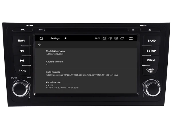 NaweiGe 7 дюймов Android Восьмиядерный 9,0 PX5 4+ 32 ГБ Автомобильный dvd для Audi A6/S6/RS6 1997-2004 Авторадио автомобильный мультимедийный плеер стерео