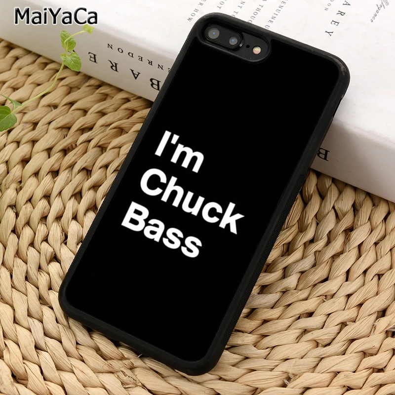 MaiYaCa I m патрон бас Сплетница чехол для телефона iPhone X XR XS 11 12 Pro MAX 5 6 7 8 Plus Samsung Galaxy S5 S6