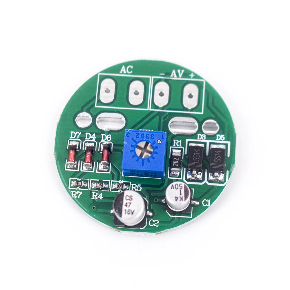 35mm Panel VU Meter 500VU with Green Backlight sound pressure meter+VU level audio meter driver board DC/AC 6-12V input - 3