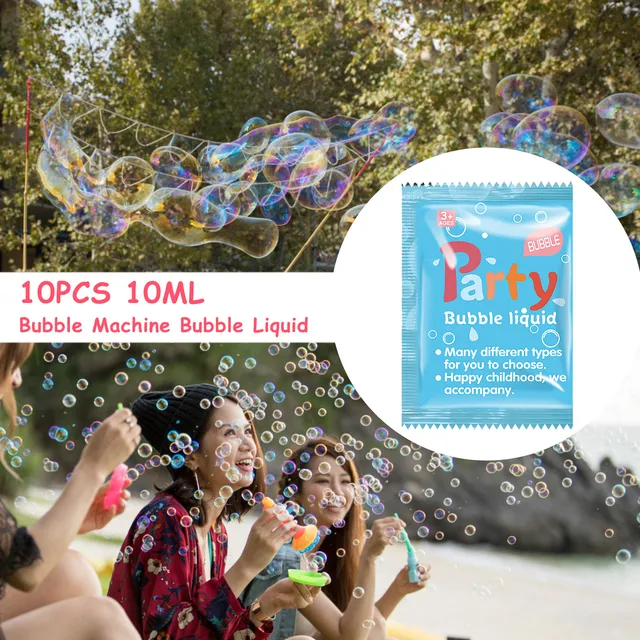 Hot Kids Concentrate Bubbles Liquid Funny Soap Water Party Outdoor Toy Non Toxic Educational Toy Bubble Gun 5