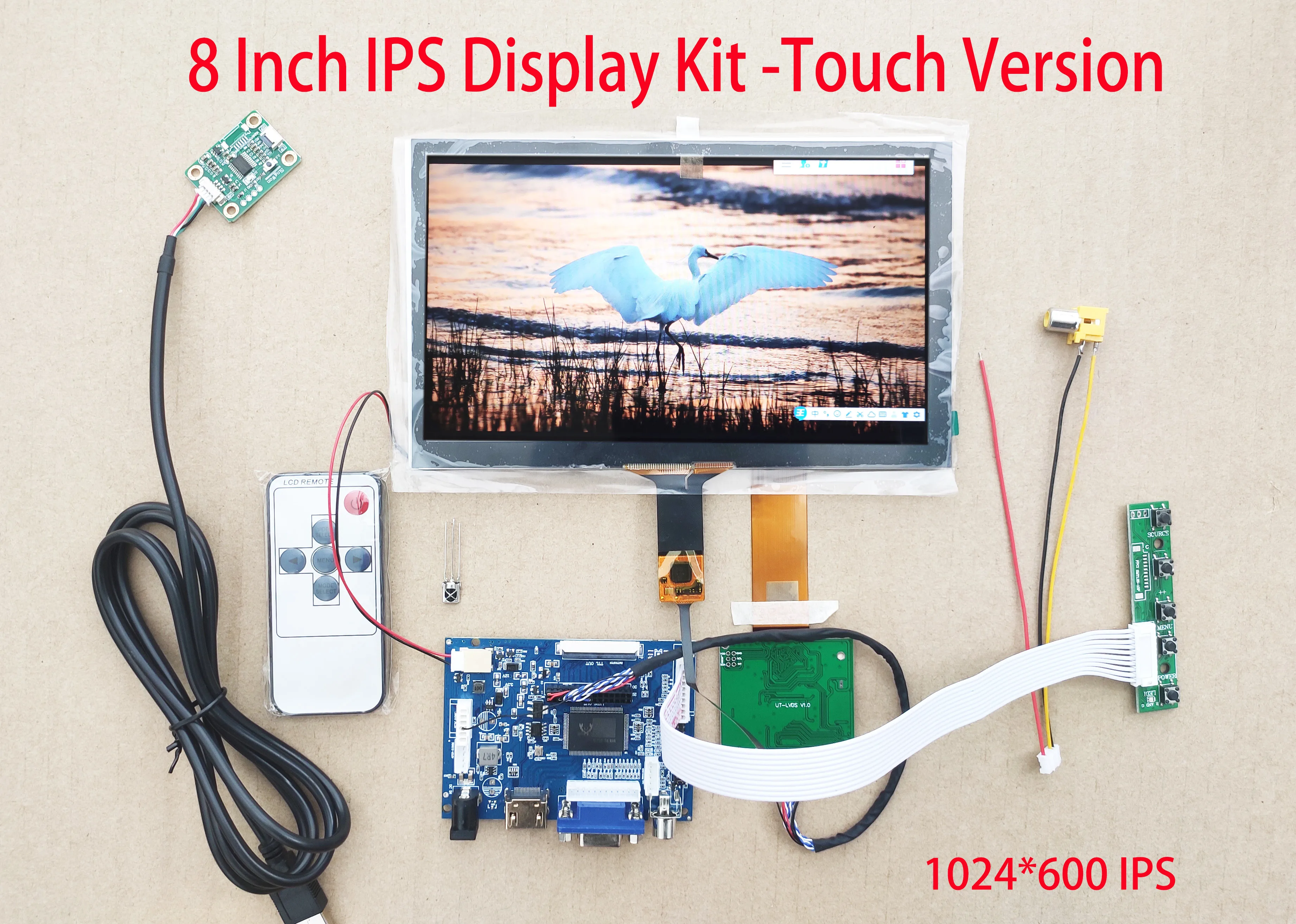 hdmi 8 ips lcd screen kit supplier