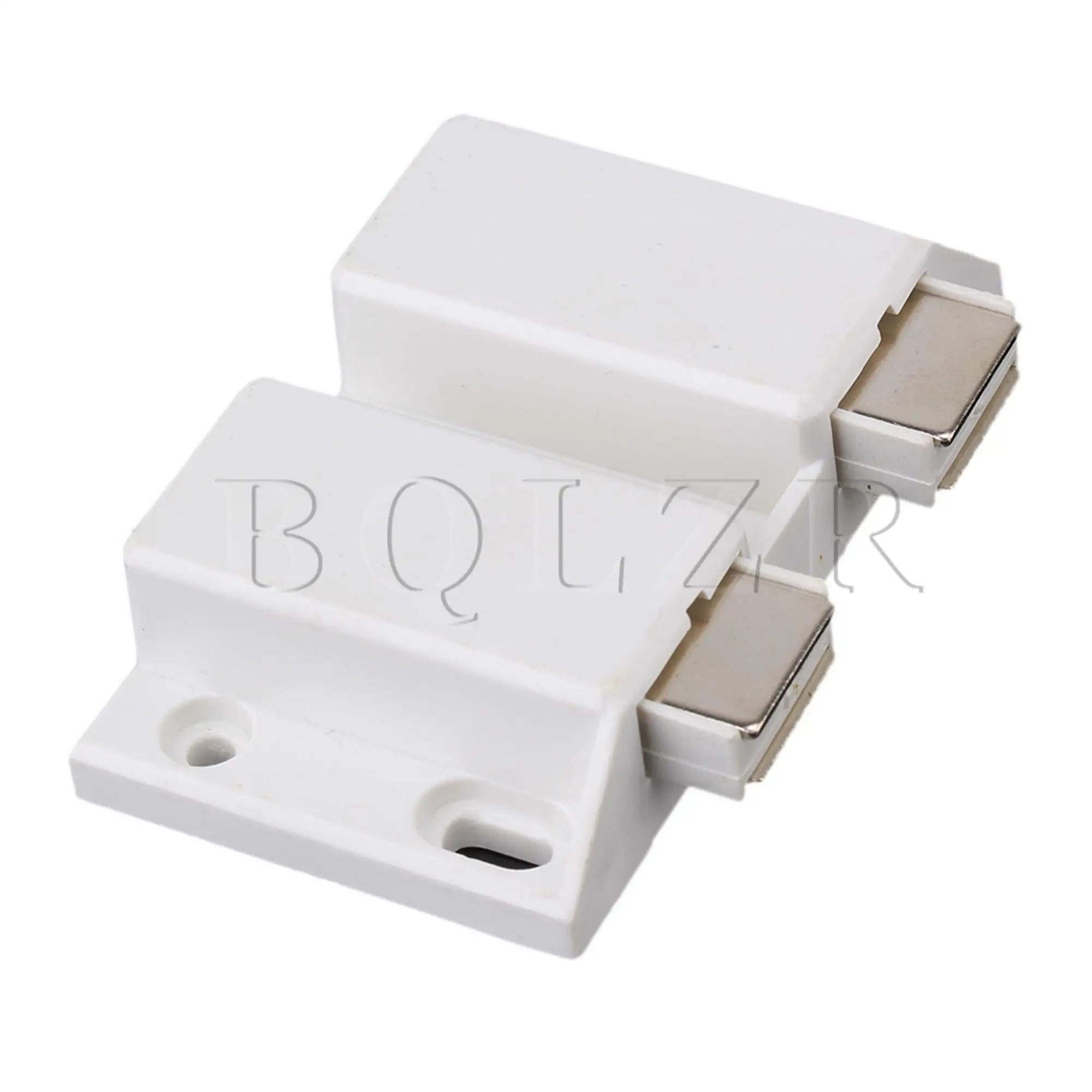 BQLZR Pair Double Door Set Glass Door Pivot Hinge Set Strike
