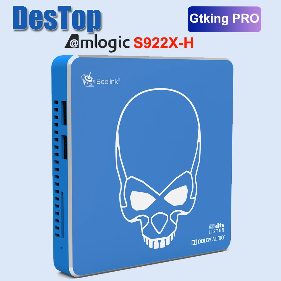 Beelink GT King Pro Smart TV BOX Hi Fi Lossless Amlogic S922X H с шестиядерным процессором Android 9 0 4 Гб RAM 64 ROM DTS