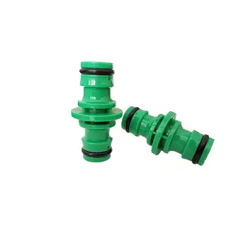 

5Pcs Garden Plastic Quick Connector 1/2'' Garden Hose Fittings Pipe Connector Homebrew Water Tube 2 Way Hose Repair Coupling