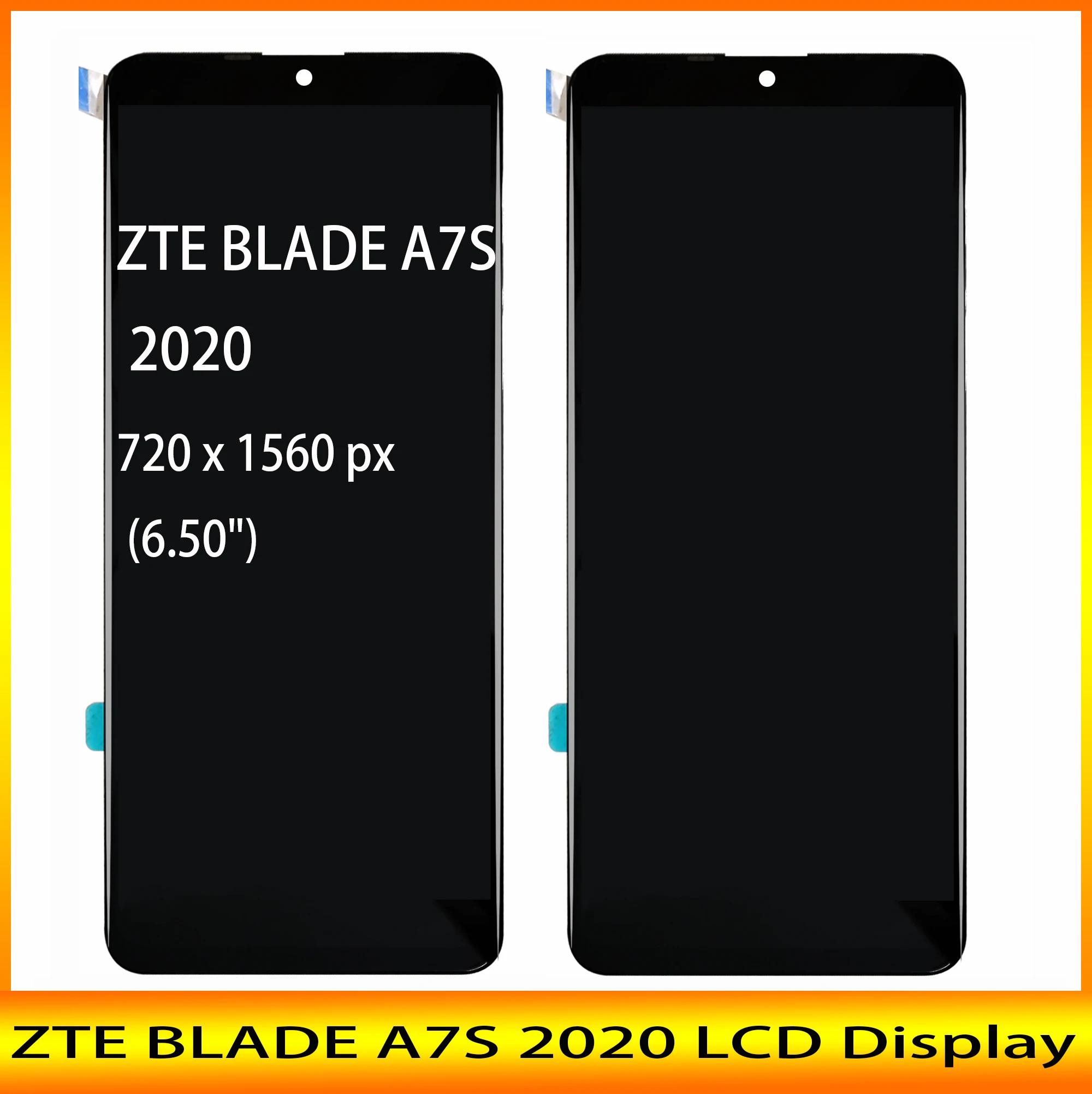 Оригинальный ЖК-дисплей 6 50 дюйма для ZTE BLADE A7S 2020 кодирующий преобразователь