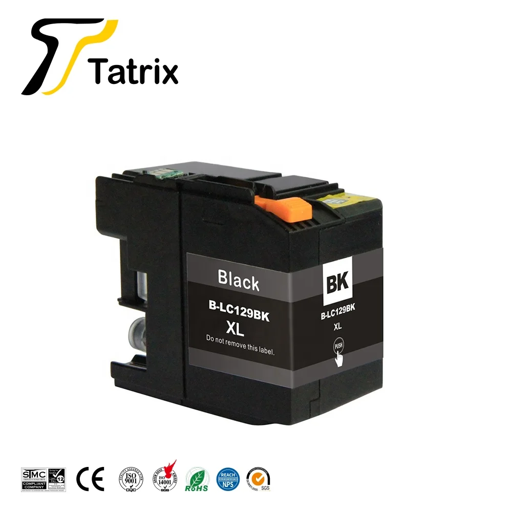 Tatrix – cartouche d'encre Compatible avec LC129 LC125 pour Brother  MFC-J6520DW MFC-J6720DW