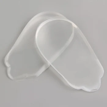 

Silicone Gel Corrective Cushion Foot Heel Elastic Care Tool Corrector Half Insole Shoe Pad Reusable Enhance Blood Circulation