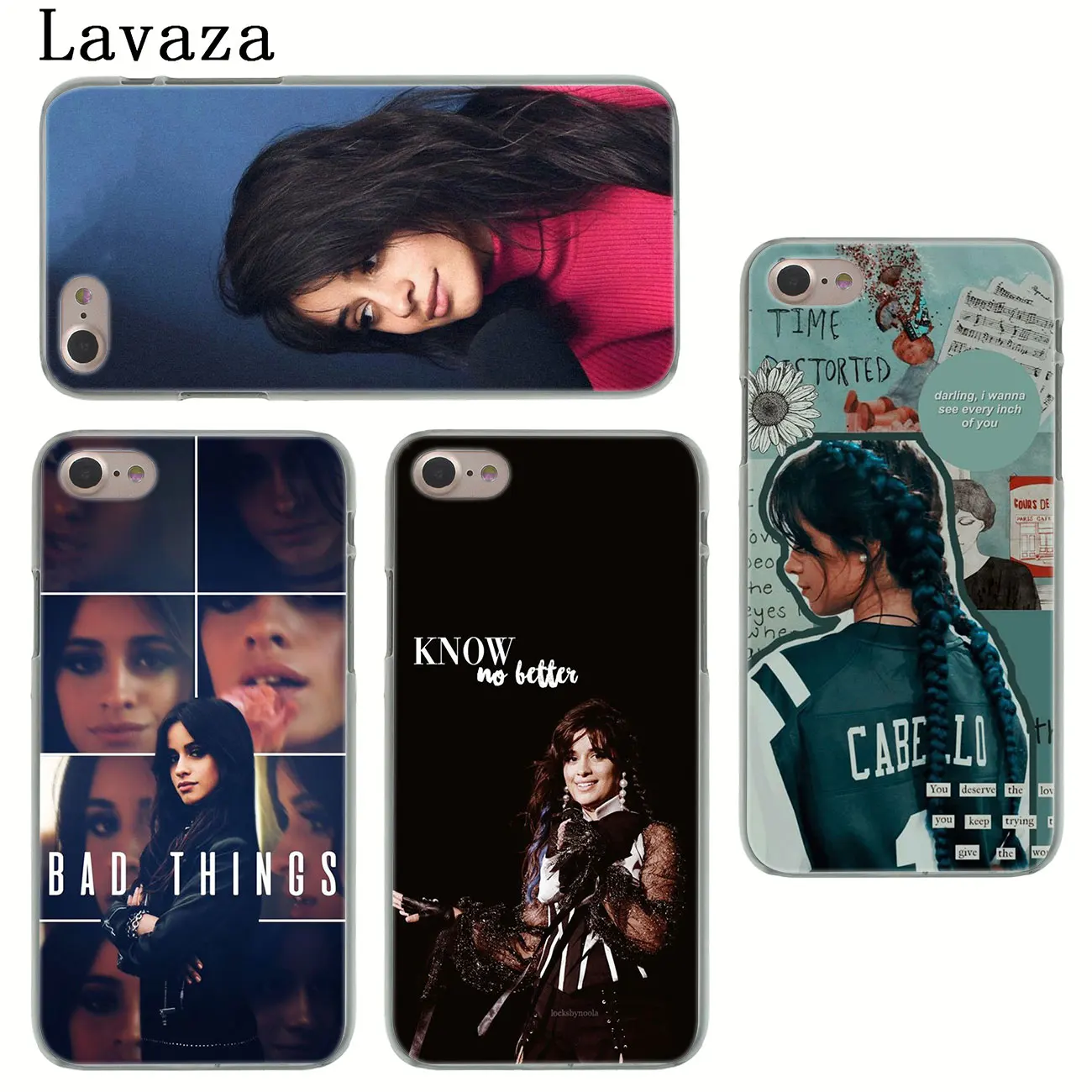 Lavaza Камила Кабельо певица жесткий чехол для телефона iPhone XR XS X 11 Pro Max 10 7 8 6S 5 5S SE 4S 4 Чехол