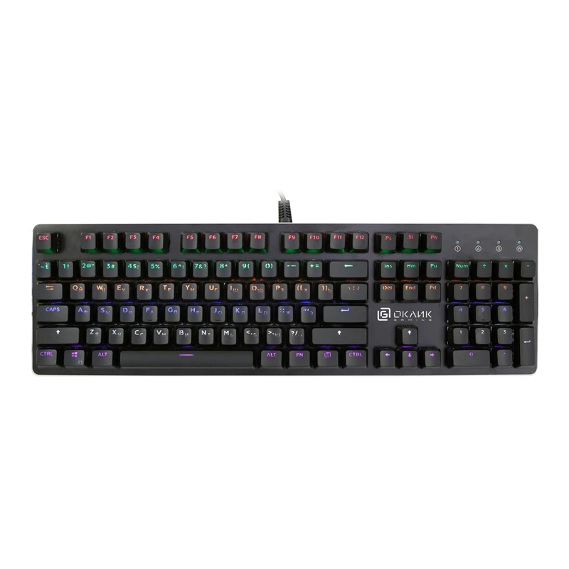 Клавиатура OKLICK 990G RAGE, черный