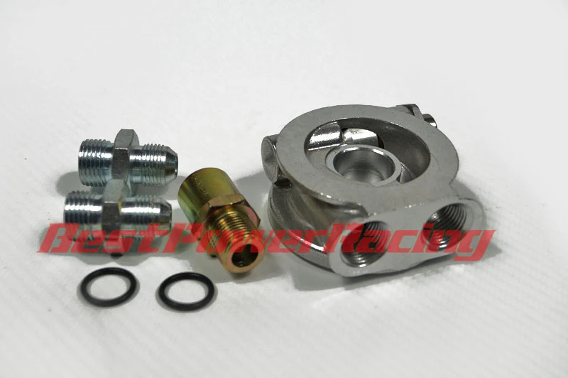 Termostato de 80 grados/placa sándwich de enfriador de aceite de nuevo estilo y termostato/placa de aceite sándwich AN10|Radiadores y -