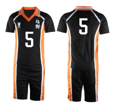 Аниме Haikyuu Косплей Костюм Karasuno старшая школа волейбол клуб Хината Syouyou Kageyama Tobio