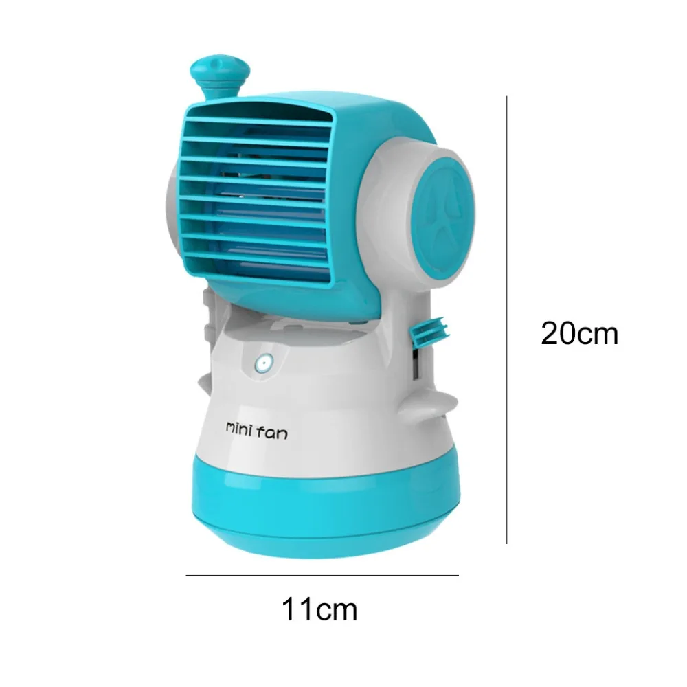 Портативный мини-вентилятор, вентиляторы кондиционера, тихий увлажнитель, запотевающий вентилятор, вентиляционный охладитель воздуха для дома, офиса, путешествий, спальни# 2F