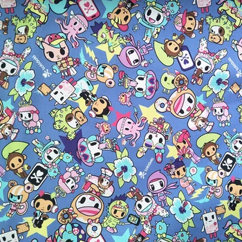 

ZENGIA 50*148cm Toki-doki Unicorn 100% Cotton Fabric For Patchwork Sewing Diy Tablecloth/Bag/ Sofa Cover/Curtain/Cloth/Tissue