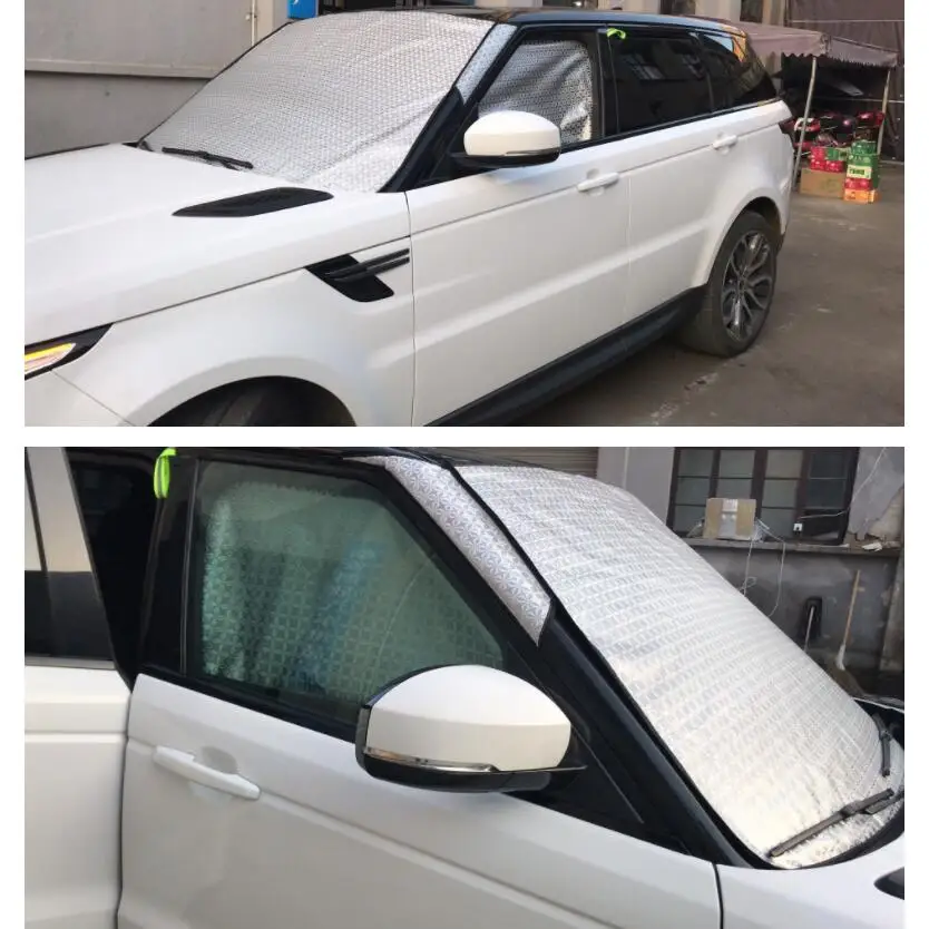 Автомобильный солнцезащитный козырек лобовое стекло аксессуары шторка Автомобильная Зонт Авто зонтик Coche Funda Coche