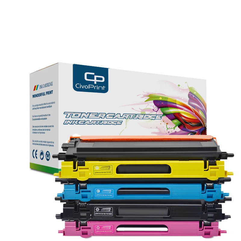 Civoprint Compatible Toner Cartridge Tn150 Tn170 Tn175 Tn190 For Brother Mfc-9450cdn Mfc-9840cdw Dcp-9040cn 9042cdn Printer Toner Cartridges - AliExpress