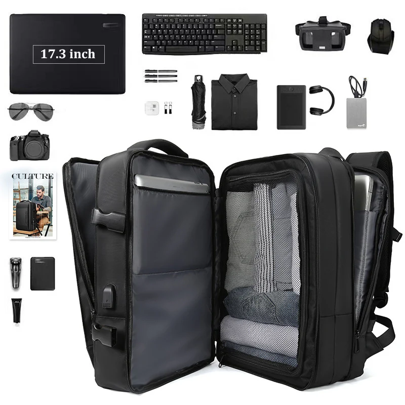 Extended 39l Men Backpack Business 