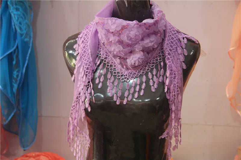 1 шт. новинка женские шали и шарфы с кисточками осенний женский Шелковый