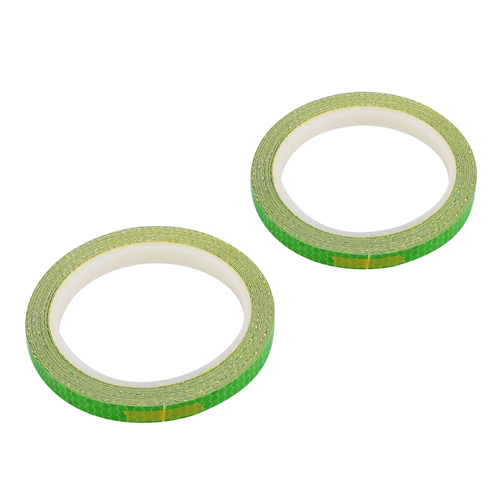 2Rolls 4 Colors Cycling Reflective Strips Warning Running Fishing Bike Safety Bicycle Bind Pants Leg Strap Reflective Tape - Цвет: 04