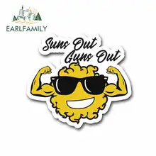 ^#Cheap EARLFAMILY 13cm x 11.8cm for Suns out Guns Out Cartoon car stickers JDM vinyl Air conditioner RV VAN Fine Decal car accessories ^#Cheap EARLFAMILY 13cm x 11.8cm for Suns out Guns Out Cartoon car stickers JDM vinyl Air conditioner RV VAN Fine Decal car accessories