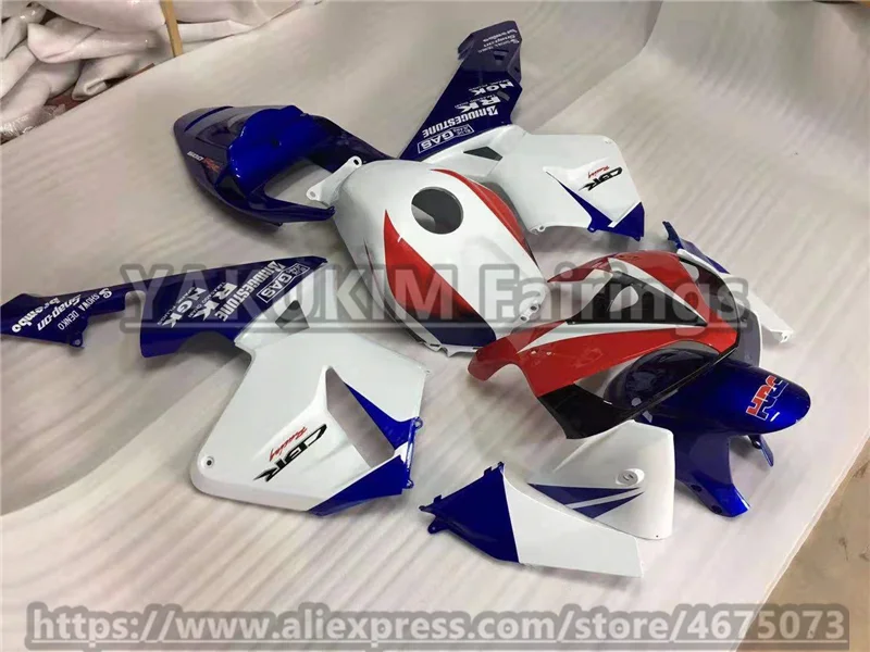 ABS инжекционные обтекатели комплект для Honda CBR 600RR 2005 2006 Honda f5 2005 2006 мотоциклетные Обтекатели CBR600RR 2005 2006 на заказ капот