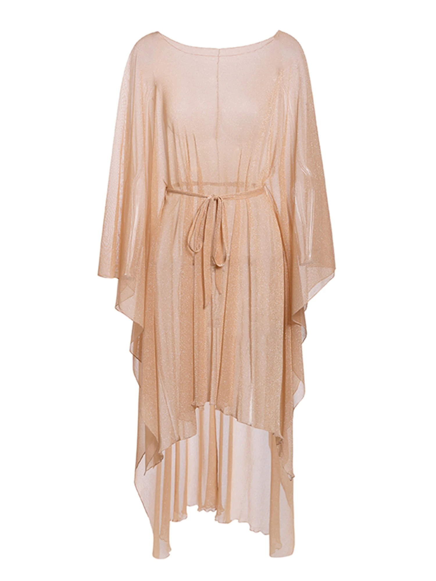 Knitted Tunic Women Summer Beach Cover Up Dress Bikini Cover Up Swimwear New Robe Beach Cardigan Ups Dresses