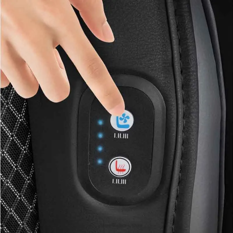 Xiaomi Youpin Maiwei охлаждающая и нагревательная подушка для автомобильного сиденья с всасывающим охлаждением зона быстрого нагрева температура мягкая и дышащая