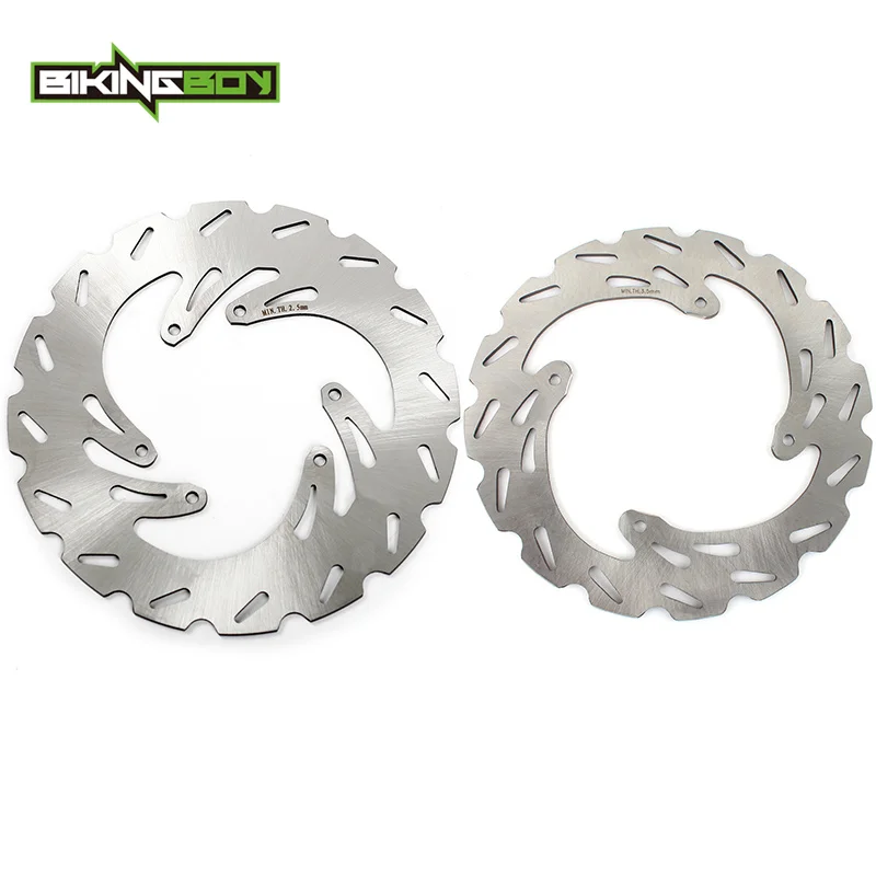 

BIKINGBOY Front Rear Brake Discs Rotors Disks for Honda CRF250R CRF450R 15 16 17 18 19 CRF 250 RX 17 18 19 20 CRF 450 RX 2019 20
