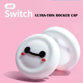 

Cute Pattern Thumb Grip Caps Silicone Rocker Caps JoyCon Joystick Cover Shell 3D Feet Button Cap Nintendo Switch Accessores