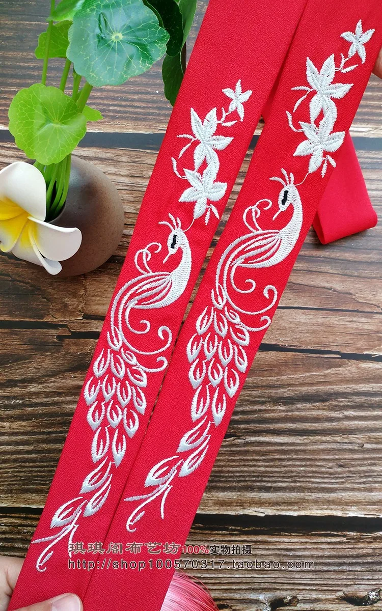 Hanfu повязка для волос в древнем стиле вышивка супер фея повязка для волос с кисточками для мужчин и женщин салфетки цветная лента аксессуары для волос