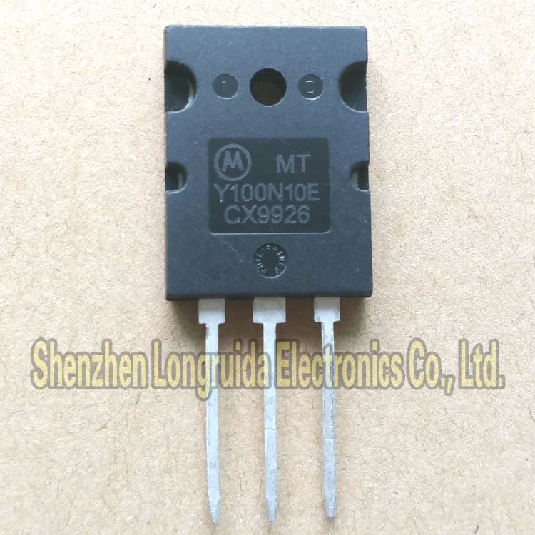 MTY100N10E TO-3PL TMOS POWER FET 100 AMPERES 100 VOLTS RDS = 0.011 OHM on 