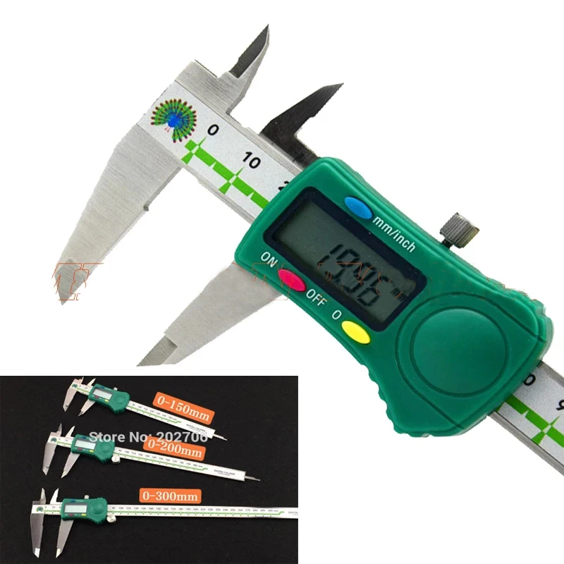 01506inch0200mm8inchJapanPeacockdigitalverniercaliperPeacock
