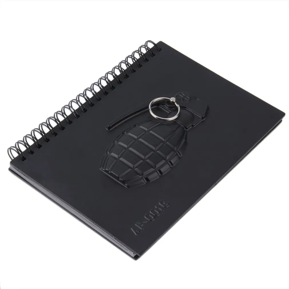

Black Vintage 60 Pages Notebook Diary Paper Writing Memo Students Office