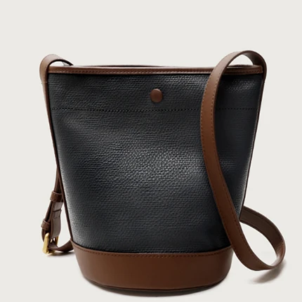 OUSSON 2019Designer BrandHighQualitymessenger Shoulder bag - Цвет: black
