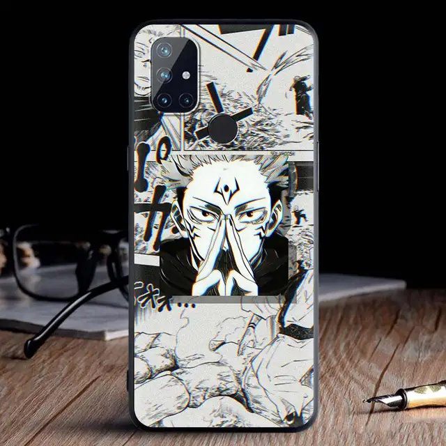 For OnePlus 8 Nord 7Pro Case For One Plus Z N10 5G 8T 7 Pro n100 7T 6T Full Protection Soft Phone Cover Jujutsu Kaisen Anime Sac B11