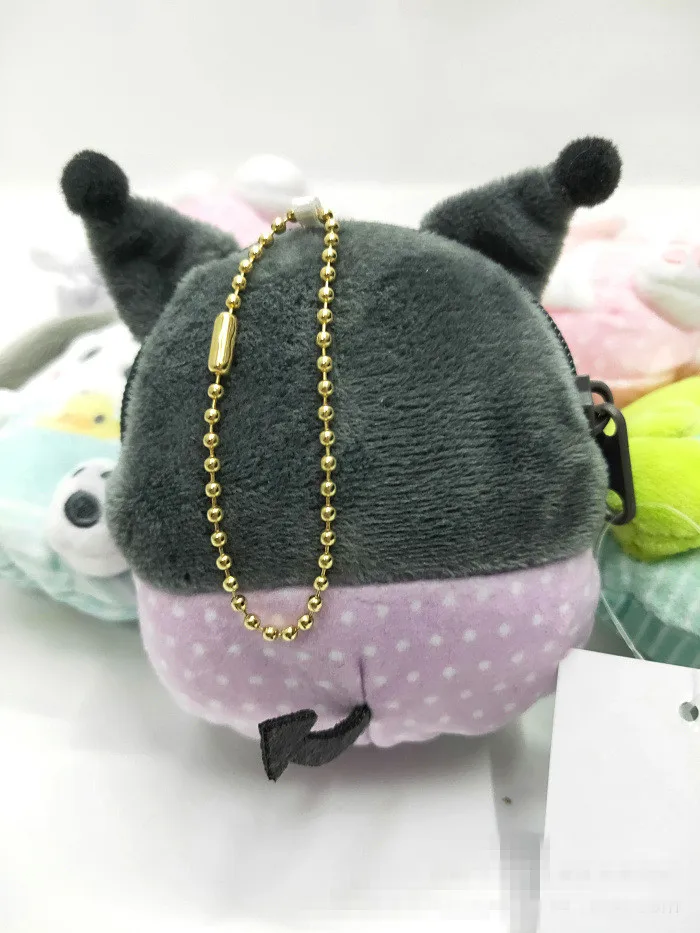 8/лот 8 см плюшевый Кошелек Sanrio KT My melody Мягкий мобильный Cinnamoroll Собака чучела плюшевые сумки для игрушек кулон