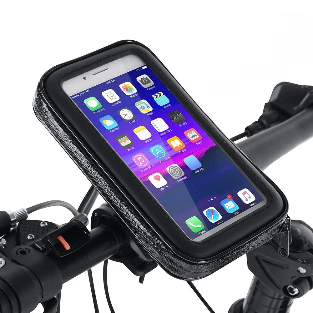 WaterproofBicyclePhoneHolderMotorcycleBikeHandlebarPhoneCase