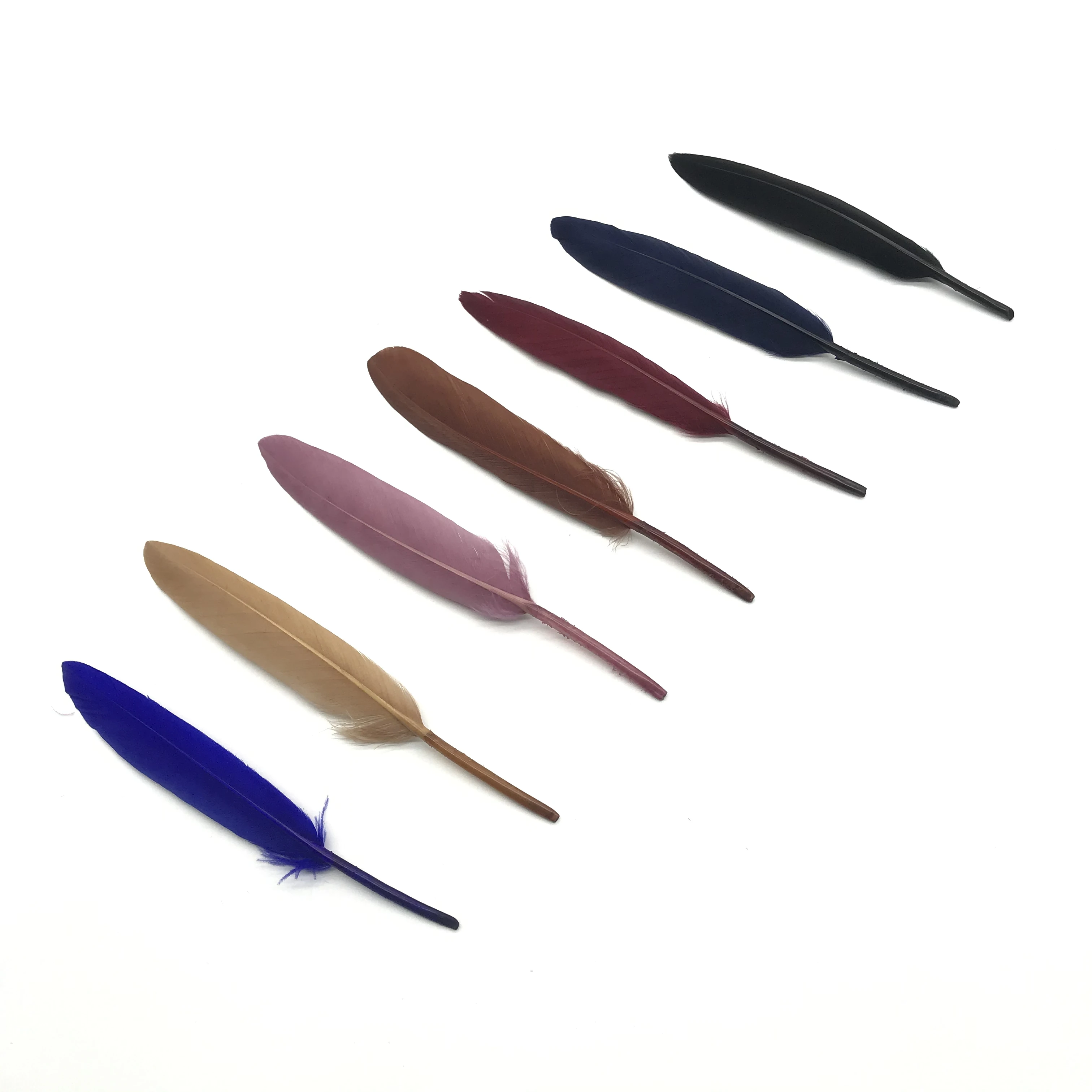 

Good quality feather 100pcs Natural White goose feathers 10-15cm Decoration Wedding DIY colorful feather Material Accessories