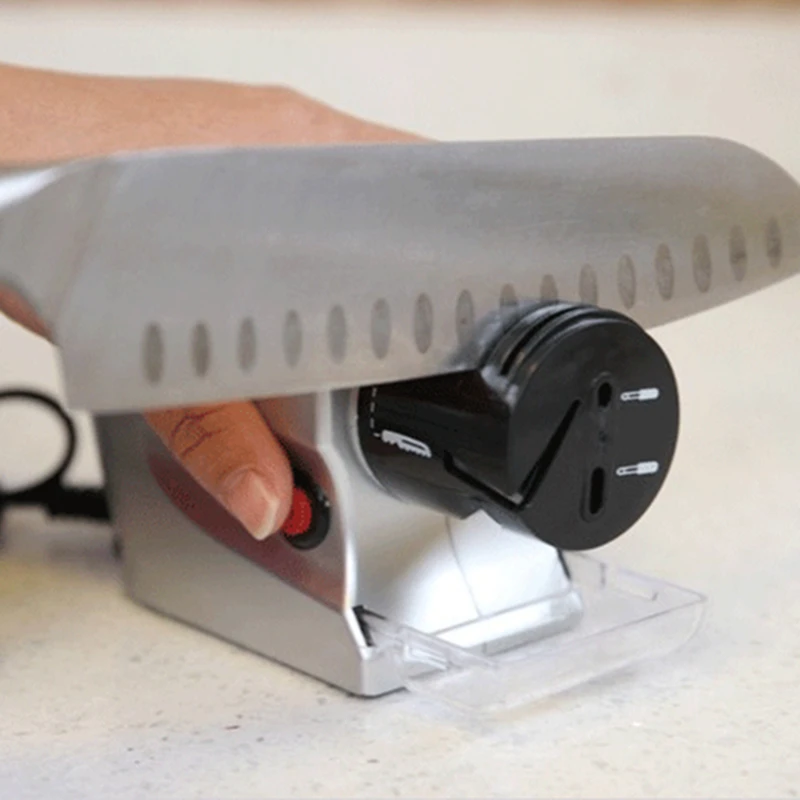 

1 Pcs Kitchen Electric Knife Sharpener Professional Sharpening Stone Grinder knives Whetstone Tungsten Diamond Sharpener Tool