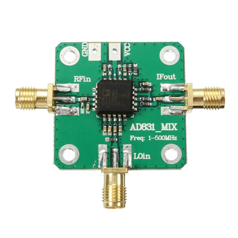 0,1-500 МГц AD831 высокочастотный радиочастотный микшер усилитель привода плата модуля HF VHF/UHF