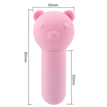 85mm Sexy Bear Vibrators For Women Dildos Anal Plug Clitoris G-spot Massager Sex Toys Adults Products Female Masturbator Erotic 6