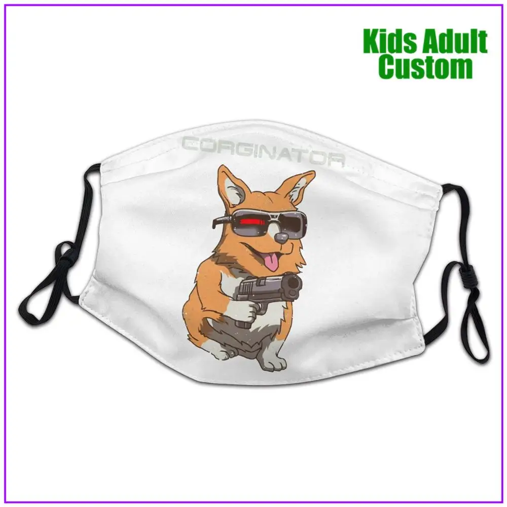 Corginator Will Terminate You With Cuteness Corgi Dog Cute Terminator iphone 11 7 xr pro max case mondmaskers wasbaar disposable | Мобильные