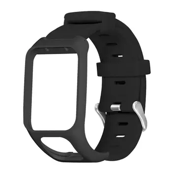 

Soft Soft Anti-Scratch Silicone Wrist Band Watch Strap Replacement for TOMTOM Runner3/TOMTOM Adventurer/Golfer 2/Spark 3 Cardio