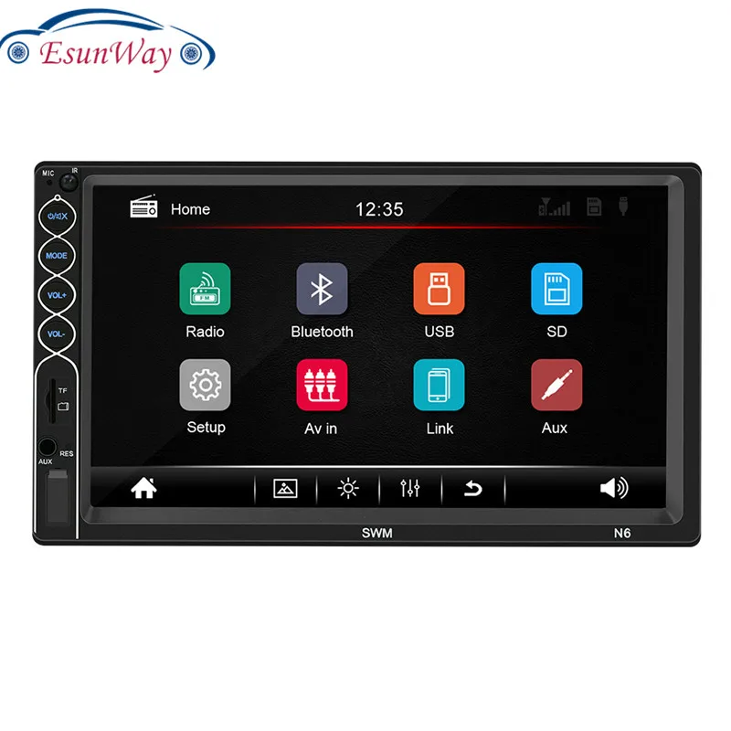 

Auto radio 2 din Car Radio 7" HD Autoradio Multimedia Player 2DIN Touch Screen Auto audio Car Stereo MP5 Bluetooth USB TF FM SD