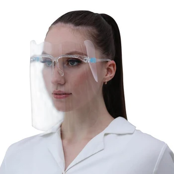

10pcs Useful Kitchen Cooking Clear Face Mask Protect Shield Splash Mask