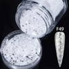 LOVCARRIE Acrylic Powder Professional Nail System Dust Gold Silver Purple Mix Glitter Acrylics Powder 10ML Nail Extension Design 5