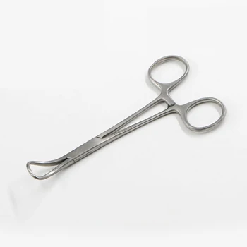 

Fine stainless steel towel pliers fixed cloth towel pliers blessing surgical cloth pliers lifting wound towel pliers pointed chu