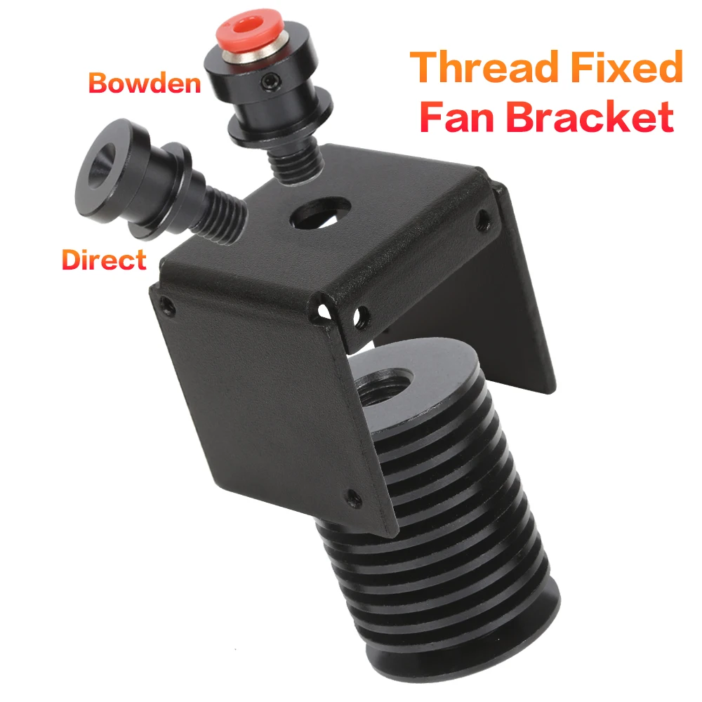 Xcr 3d Impressora de Todos os Metais v6 Hotend Kit Bowden Wade Direto Extrusora para E3d Vulcão Ventilador de Refrigeração Suporte do Dissipador de Calor Filamento 1.75 mm - Imagem 4