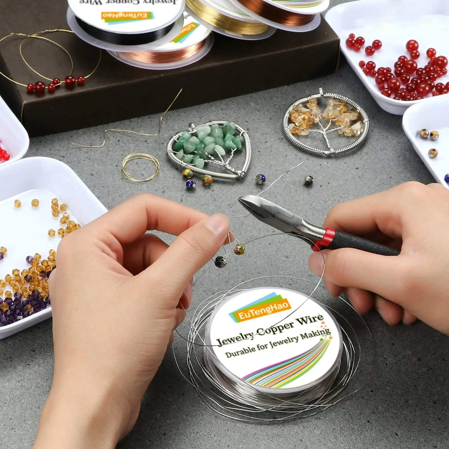 Gold/Silver Color Colorfast Copper